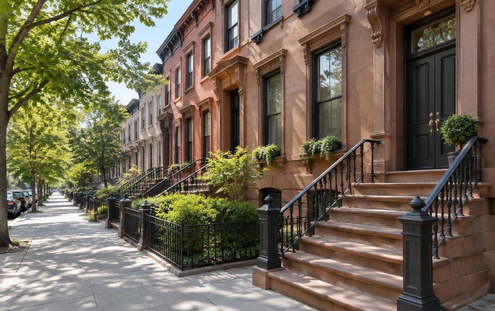 Brooklyn brownstone homes